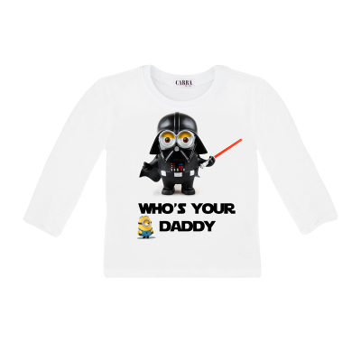 Carra Who is your Daddy детска блуза